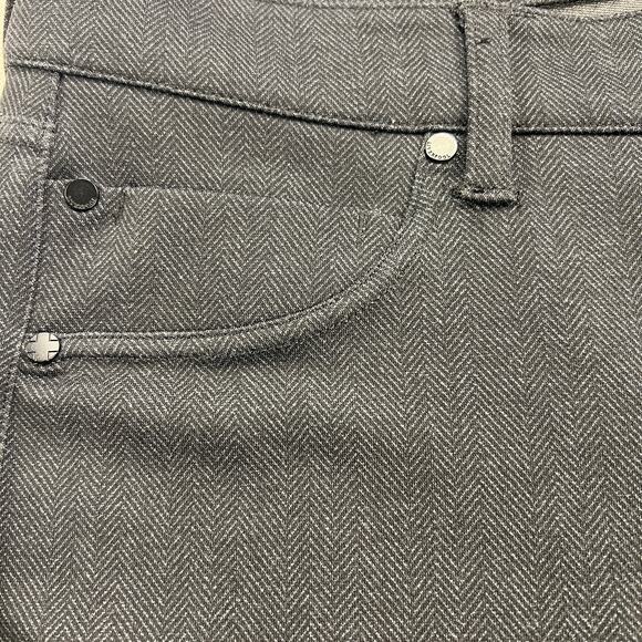 Liverpool Los Angeles Gray Herringbone Career Dress Pants Easy Care Size 22W - Picture 7 of 13